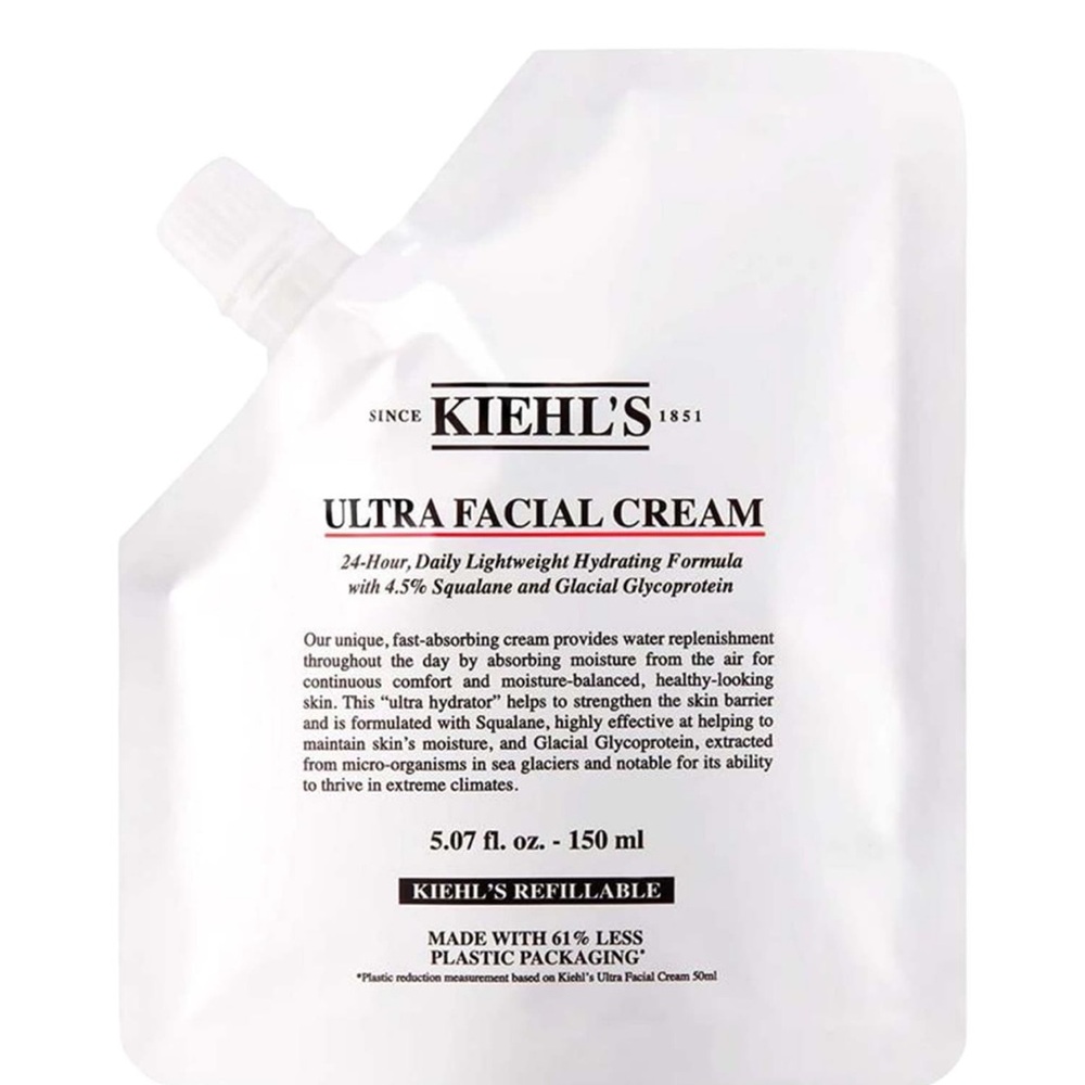 Kiehl's Ultra Facial Cream Refill in White Pouch
